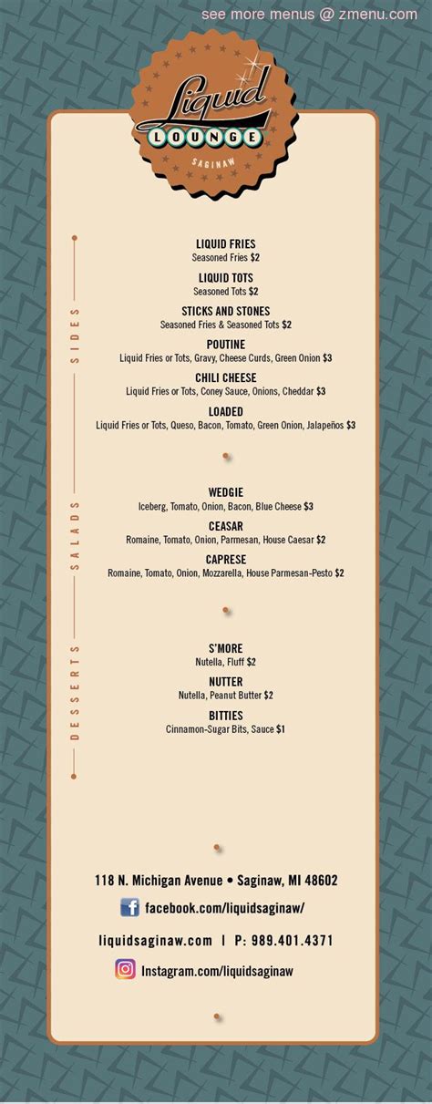 liquid lounge valdosta|Menu at Liquid lounge club, Valdosta